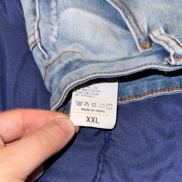 Distressed Denim Shorts - Picture 5 of 5